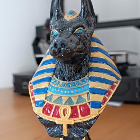 Anubis fait main face