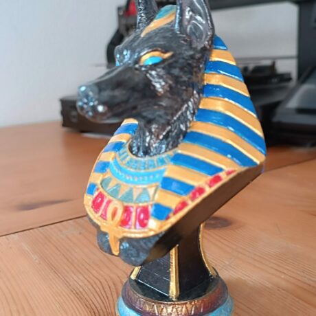 Anubis fait main profil